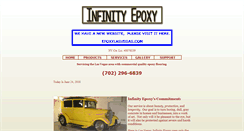 Desktop Screenshot of infinityepoxy.com